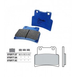 Plaquettes de frein avant Carbone Céramique - Road/Racing - Brembo BRE_07GR7707 BREMBO s.p.a.