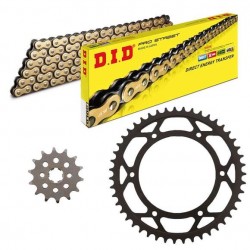 Kit chaîne 520VX3 - 17/40-106 - Aprilia RS 125 - DID/PBR 3035900 D.I.D