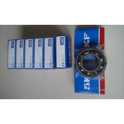 Roulement de vilebrequin - 6206/C4 cage acier Ø 62x30x16 - Aprilia 125 / Rotax 122/123 - SKF SKF_6206/C4 SKF