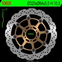 Disque de frein Avant - Wave / Flottant - 320 mm - NG NG.1060X NG Brake Disc