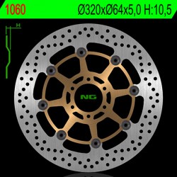Disque de frein Avant - Rond / Flottant - 320 mm - NG NG.1060 NG Brake Disc