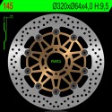 Disque de frein Avant - Rond / Flottant - 320 mm - NG NG.145 NG Brake Disc