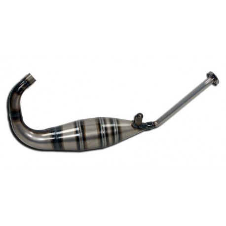 Ligne d'échappement avec Silencieux ALUMINIUM pour Cagiva MITO 125 - GIANNELLI PACK-53606HF+53609HF GIANNELLI