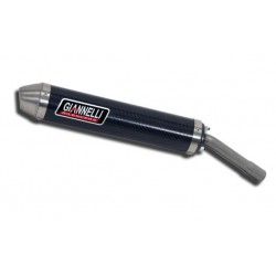 Ligne d'échappement avec Silencieux CARBONE pour Cagiva MITO 125 - GIANNELLI PACK-53606HF+53608HF GIANNELLI