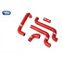 Kit durites de radiateur hautes performances SILICONE - Rouges - Aprilia RS 125 - SAMCO SAM_APR-5-R SAMCO SPORT