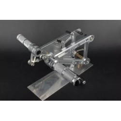 Commandes reculées Racing Aluminium - Aprilia RS 125 - TYGA TYG_STAA-0015 TYGA