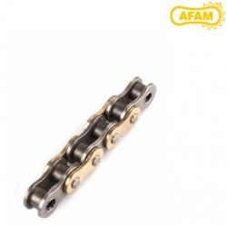 Chaîne de transmission Acier - A520MR2G - 520 - 106 maillons - sans joints toriques - AFAM AFM_ A520MR2-G-106L  AFAM