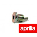 Bouchon de vidange M12x1.5 mm pour Aprilia 125 - Moteur 122/123 - Pièce d'origine APRILIA Oem APR_AP0241780. APRILIA OEM