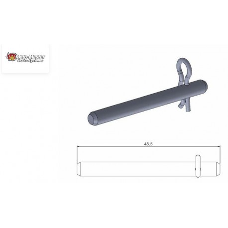 Axe de plaquette avant avec goupille pour Suzuki RGV 250 VJ22 - MOTO-MASTER MAS_213035 MOTO-MASTER