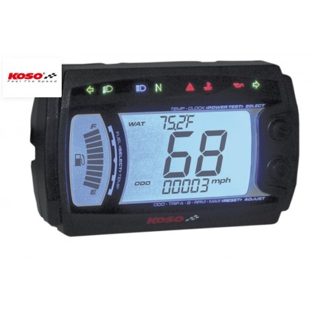 Compteur de vitesse électronique multifonctions XRSR - KOSO KOS_BB017B60 KOSO