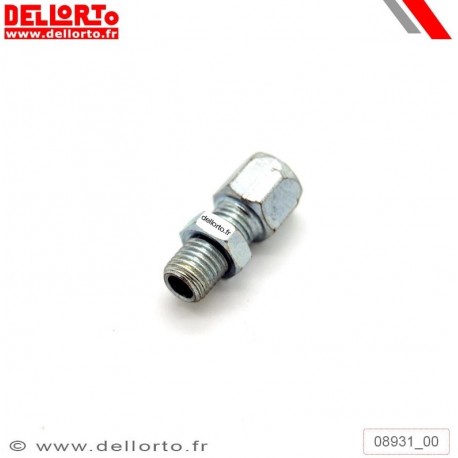 Vis tendeur de câble M6 avec contre-écrou pour PHBD/VHSB et d'autres modèles - DELLORTO DEL_08931_00 DELL'ORTO