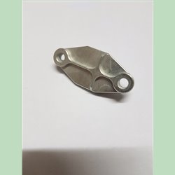Platine de suppression de pompe à huile avec roulement - Anodisation ALUMINIUM - Aprilia 125 - Rotax 122/123 - BC ENGINEERING