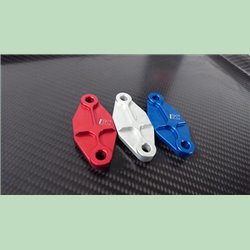 Platine de suppression de pompe à huile pour Aprilia 125 - Rotax 122/123 - Aluminium taillé masse - ALUMINIUM - BC ENGINEERIN...