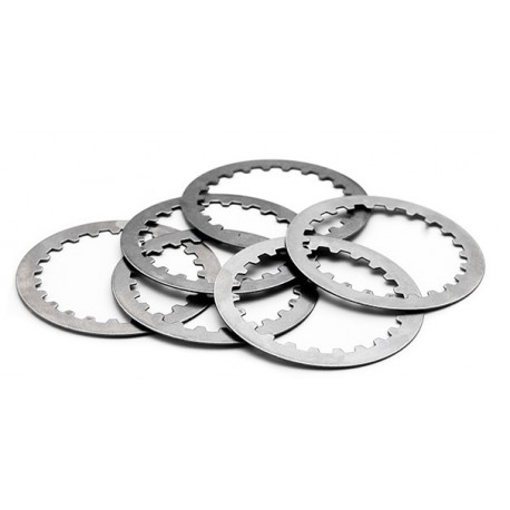 Kit disques lisses d'embrayage (x6) pour Suzuki RGV 250 VJ22 / Aprilia RS 250 Mk1 & Mk2 - TRW TRW_MES337-6 TRW