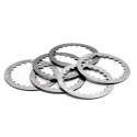 Kit disques lisses d'embrayage (x6) pour Suzuki RGV 250 VJ22 / Aprilia RS 250 Mk1 & Mk2 - TRW TRW_MES337-6 TRW