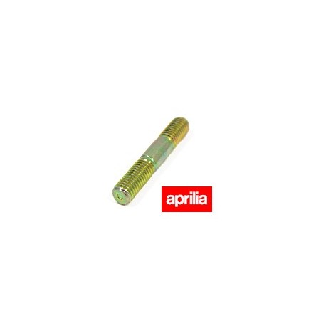 Goujon court de cylindre - M8x28/20 - Aprilia 125 - Rotax 122/123 - Aprilia OEM APR_AP0241381. APRILIA OEM