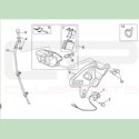 Etrier de frein arrière pour Aprilia 125 - 2005/2010 - APRILIA OEM APR_AP8133845 APRILIA OEM