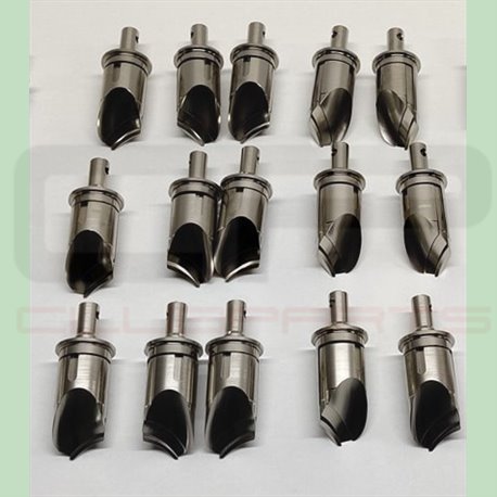 Kit valves d'échappement ACIER pour Aprilia RS 250 / Suzuki RGV 250 - BC ENGINEERING BCE_BCVJ22K003 BC Engineering