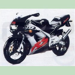 Kit adhésifs Aprilia RS 125 Extrema - 1992 ADH_APR.RS125-EXTREMA/92 CLUBPARTS