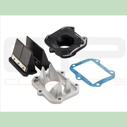 Kit admission 8 lamelles carbone avec la pipe droite TA.01.125.2 pour Aprilia 125 - Rotax 122/123 - ITALKIT