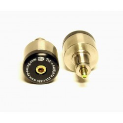 Embouts de guidon noir pour Aprilia RS 125 Extrema & GP Compétition - R&G Racing R&G_BE0023BK R&G Racing
