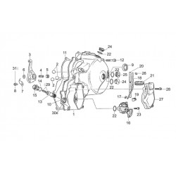 Durite d'entrée de pompe à huile (L850 mm) pour Aprilia 125 - APRILIA OEM APR_AP0256037. APRILIA OEM