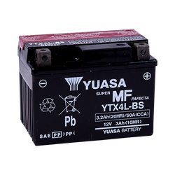 Batterie conventionnelle YTX4L-BS - YUASA YUA_YTX4L-BS YUASA