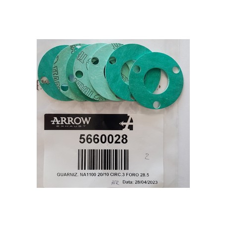 Joint de silencieux pour Aprilia RS 250 / Suzuki RGV 250 - ARROW ARW_5660028 ARROW