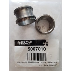 Bague d'échappement - INOX - pour Aprilia RS 250 / Suzuki RGV 250 - ARROW ARW_5067010 ARROW