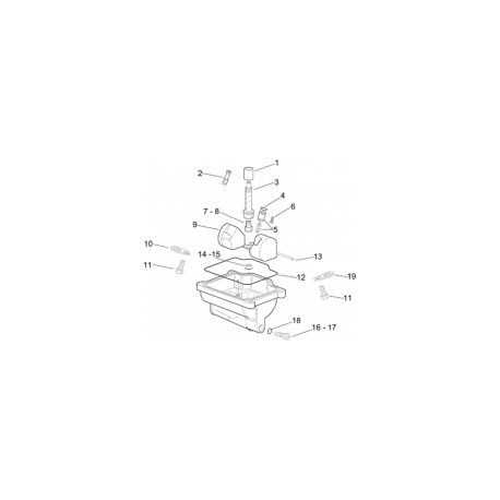 Joint de cuve de carburateur pour Aprilia RS 250 - Pièce d'origine APRILIA OEM APR_AP8600156 APRILIA OEM