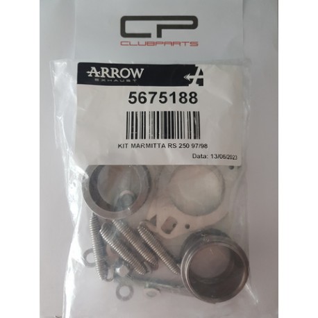 Kit brides d'échappement pour Aprilia RS 250 / Suzuki RGV 250 - ARROW ARW_5675188 ARROW