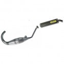 Ligne échappement RACING complète pour Aprilia RS 125 EXTREMA - 1994/1998 - ARROW 51073SU + 51076SU  ARROW