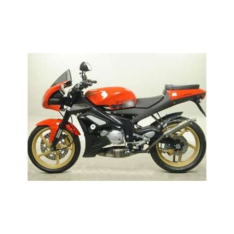 Ligne échappement Arrow complète Aprilia Tuono 125 - 2004 - ARROW 51512SU + 51513SU ARROW