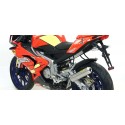 Ligne échappement complète Aprilia RS 125 - 2007/2014 - ARROW 51512SU + 51600SU ARROW