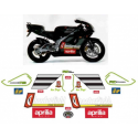 Kit adhésifs Aprilia RS 125 - 1996 - Chesterfield Biaggi Replica - Liseré Vert ADH_APR.RS125-BIAGGI/96V CLUBPARTS