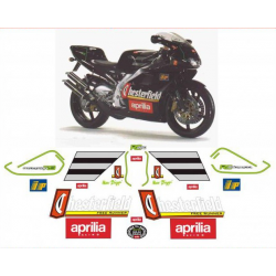 Kit adhésifs Aprilia RS 250 - 1996 - Chesterfield Biaggi Replica - Liseré Vert ADH_APR.RS.250-BIAGGI-VERT-96 CLUBPARTS