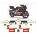 Kit adhésifs Aprilia RS 250 - 1996 - Chesterfield Biaggi Replica - Liseré Vert ADH_APR.RS.250-BIAGGI-VERT-96 CLUBPARTS
