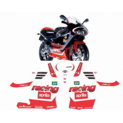 Kit adhésifs Aprilia RS 125 - 2000 - Harada Replica ADH_APR.RS125-HARADA/00 CLUBPARTS