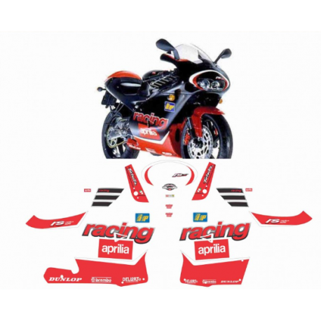 Kit adhésifs Aprilia RS 125 - 2000 - Harada Replica ADH_APR.RS125-HARADA/00 CLUBPARTS
