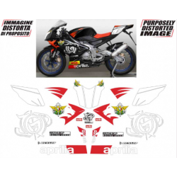 Kit adhésifs Aprilia RS 125 - JPG FIM Racing Dream Replica DEC0000019030 DECALMOTO