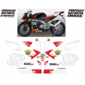 Kit adhésifs Aprilia RS 125 - JPG FIM Racing Dream Replica DEC0000019030 DECALMOTO